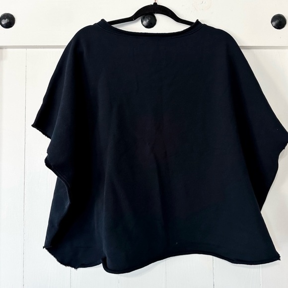 Frank & Eileen Olive Original Capelet Triple Fleece British Royal Navy Blue OS - Picture 3 of 3